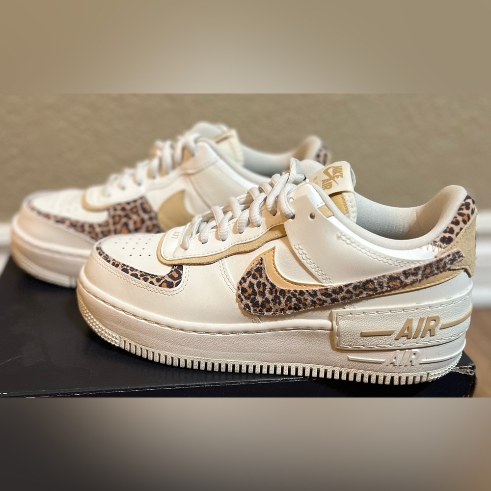 Nike Women AF1, Cheetah/Leopard